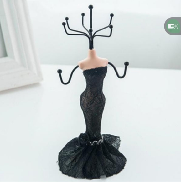 jewelry display stand mannequin red dress - Picture 6 of 6